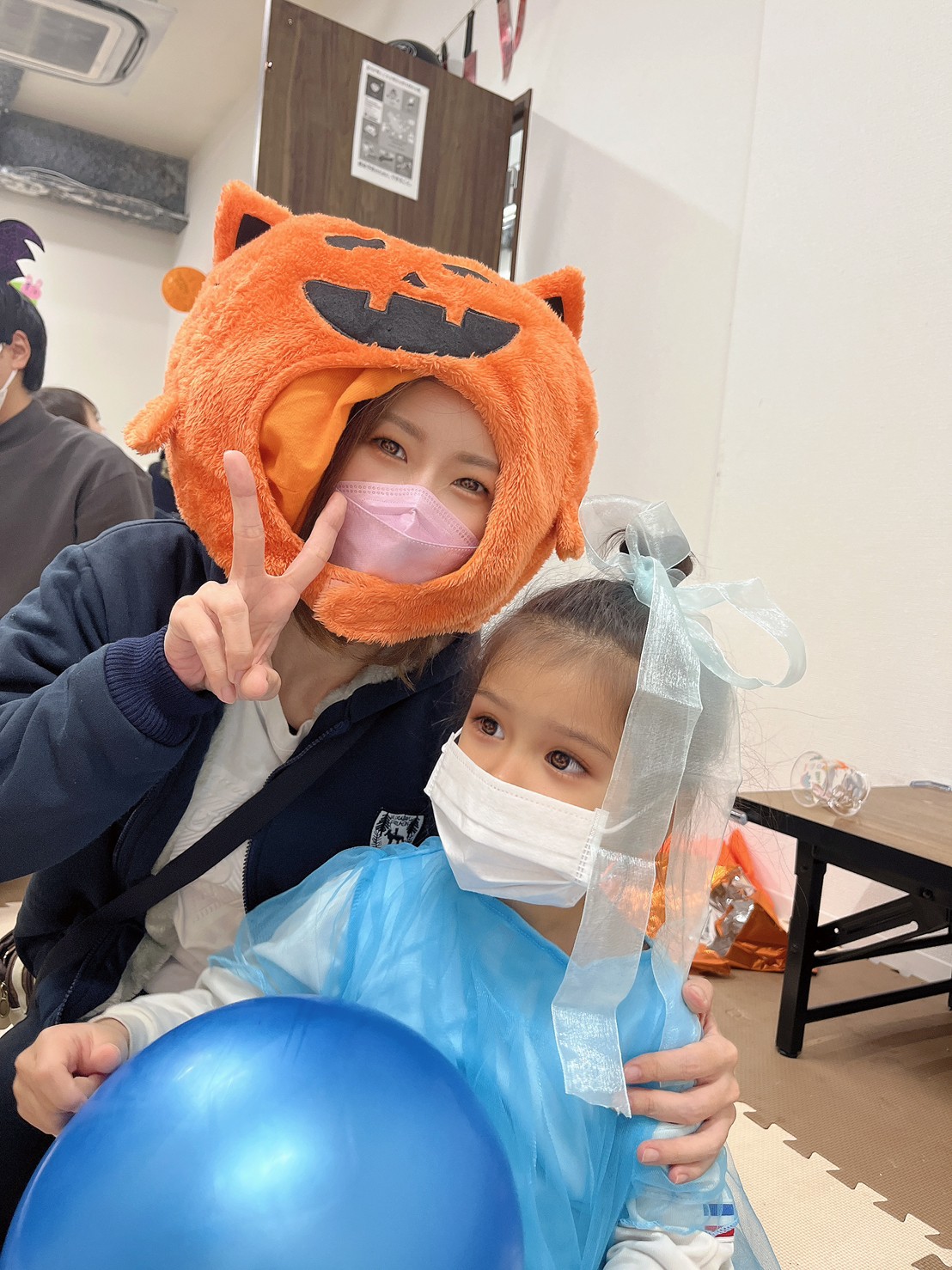 大阪市西成区の児童通所施設のハロウィンパーティ写真