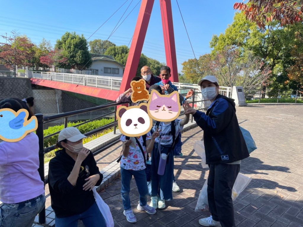大阪市浪速区の放課後等デイサービス児童発達支援オハナピース日本橋のふれあいの里お出かけ