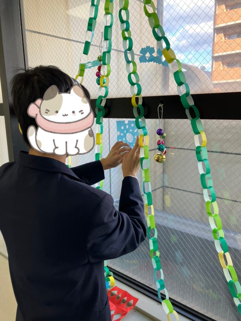 大阪市浪速区の放課後等デイサービス児童発達支援オハナピース日本橋の室内装飾