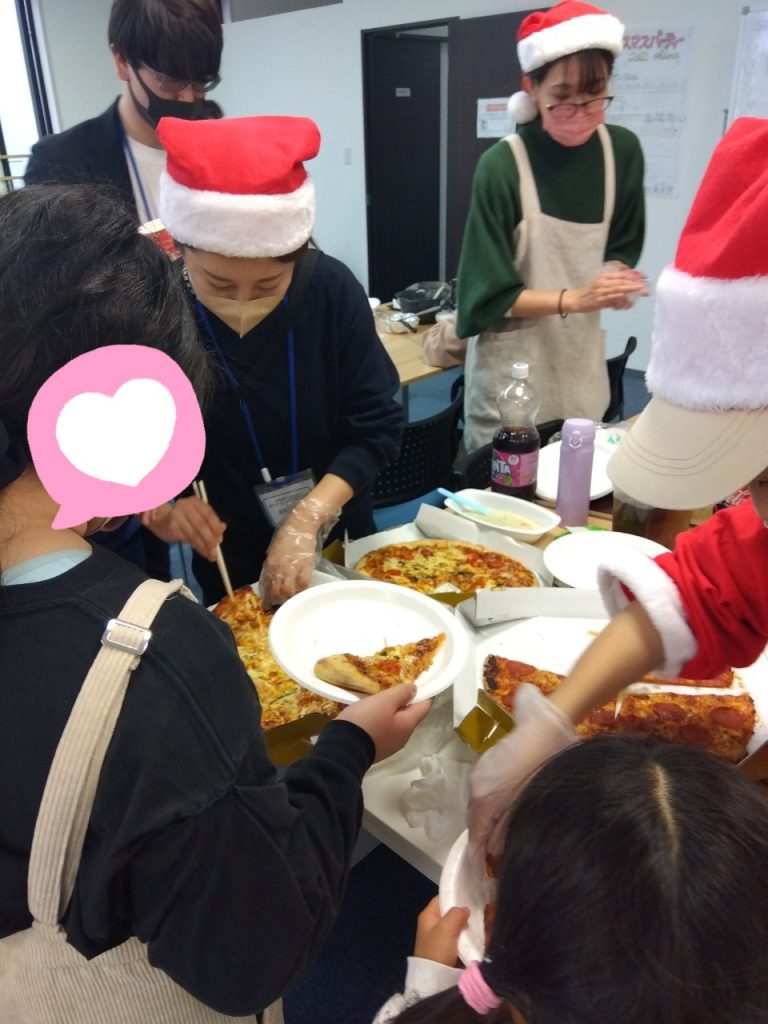 大阪市浪速区の放課後デイサービスオハナピース大阪日本橋のクリスマスイベント